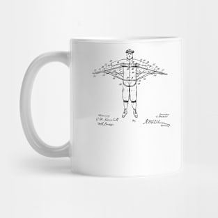 Parachute Vintage Patent Drawing Mug